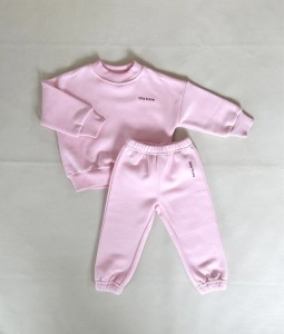 Woodie 3D Logo Tracksuit - Pink