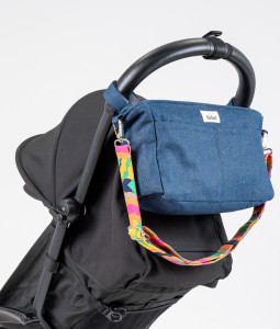 DIAPER BAG - Dark Jeans/Colorful