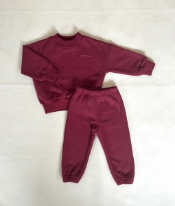 Woodie 3D Logo Tracksuit - Wine