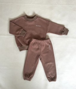 Woodie 3D Logo Tracksuit - Mocha